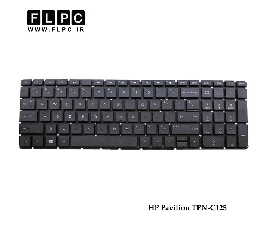 کیبورد لپ تاپ اچ پی HP Laptop Keyboard Pavilion TPN C125