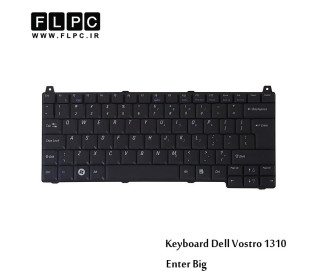 کیبورد لپ تاپ دل 1310 مشکی - اینتر بزرگ Dell Vostro 1310 Laptop Keyboard