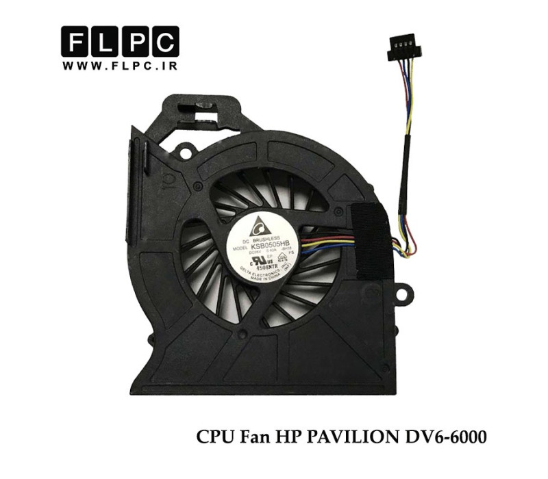 فن لپ تاپ اچ پی HP Pavilion DV6-6000 Laptop CPU Fan