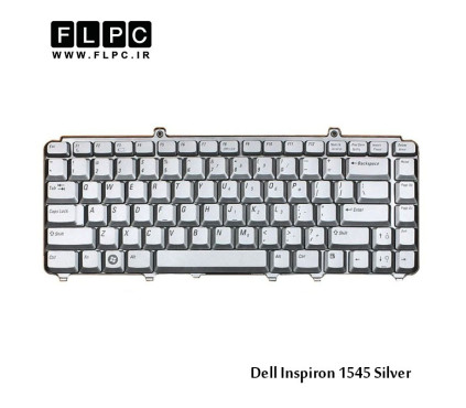 کیبورد لپ تاپ دل Dell laptop keyboard Inspiron 1545-Silver