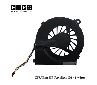 فن لپ تاپ اچ پی HP Pavilion G6 Laptop CPU Fan _4wire چهار سیم