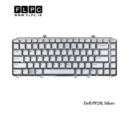 کیبورد لپ تاپ دل PP29L نقره ای Dell Inspiron PP29L Laptop Keyboard