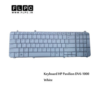 Keyboard Laptop HP DV6-1000 White کیبورد لپ تاپ اچ پی سفید
