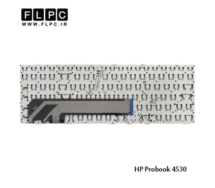 کیبورد لپ تاپ اچ پی HP Laptop Keyboard ProBook 4530 مشکی-اینتر کوچک-بدون فریم