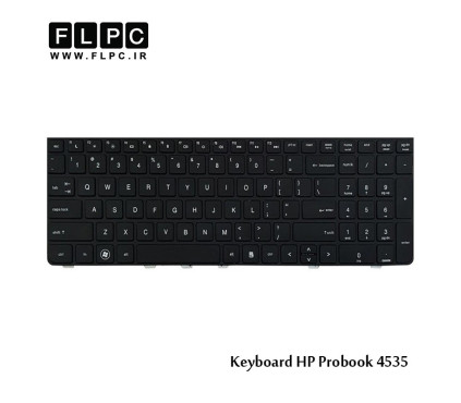 کیبورد لپ تاپ اچ پی HP Laptop Keyboard Probook 4740 مشکی-اینتر کوچک-بدون فریم