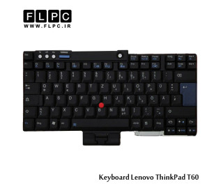 کیبورد لپ تاپ لنوو Lenovo Thinkpad T60 Laptop Keyboard مشکی-باموس