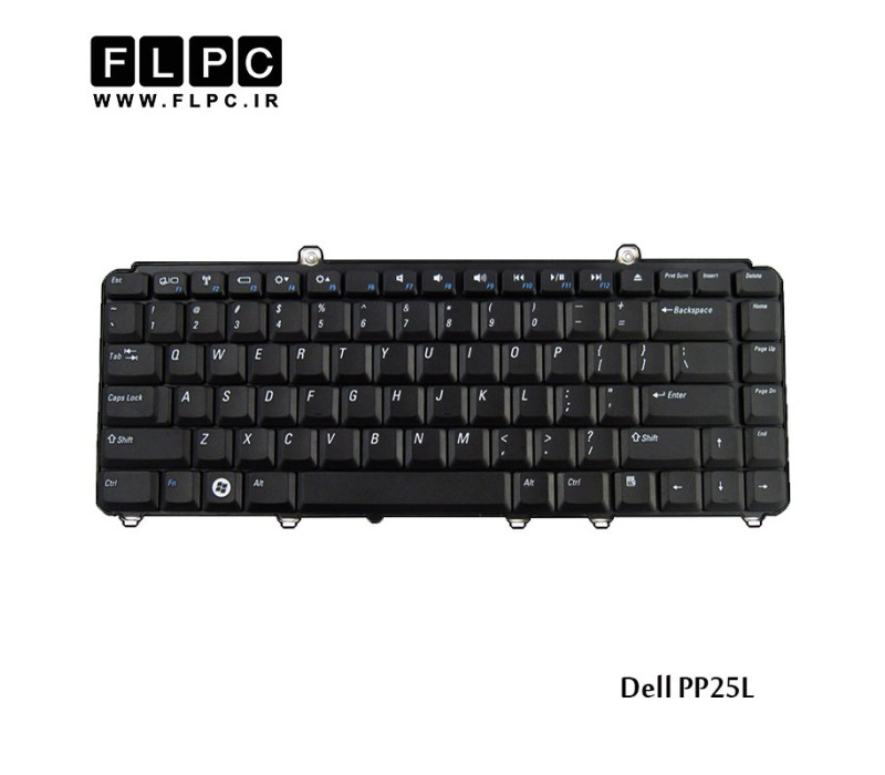 کیبورد لپ تاپ دل Dell laptop keyboard PP25L -Black