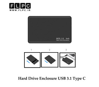باکس اکسترنال هارد لپ تاپ 2.5 اینچی یو اس بی 3.1 / 2.5inch HDD External Box USB 3.1