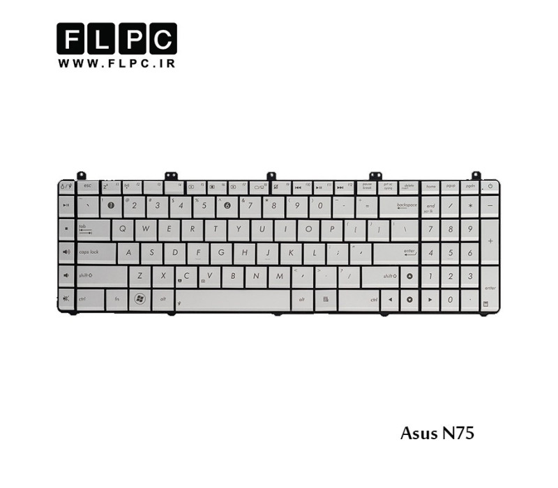 کیبورد لپ تاپ ایسوس Asus Laptop keyboard N75