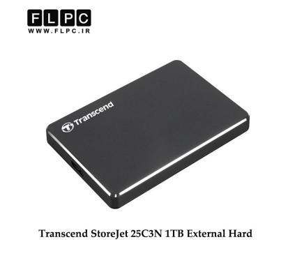 هارد اکسترنال ترنسند مدل StoreJet 25C3N ظرفیت 1 ترابایت