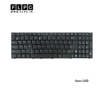 کیبورد لپ تاپ ایسوس Asus Laptop keyboard G60 مشکی-بافریم