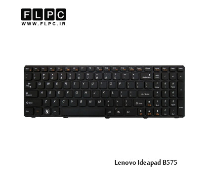 کیبورد لپ تاپ لنوو Lenovo laptop keyboard IdeaPad B575 مشکی-با فریم