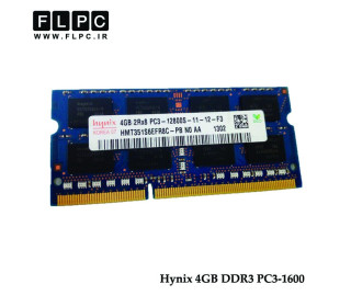 رم لپ تاپ 4 گیگابایت هاینیکس (Hynix Laptop Ram 4GB DDR3 PC3-1600(12800
