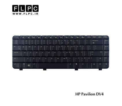 کیبورد لپ تاپ اچ پی مشکی HP laptop keyboard Pavilion DV4 Black
