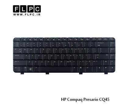 کیبورد لپ تاپ اچ پی مشکی HP laptop keyboard Compaq Presario CQ45 Black
