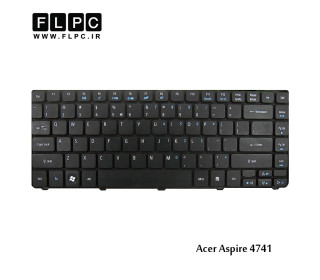 کیبورد لپ تاپ ایسر 4741 مشکی Acer Aspire 4741 Laptop Keyboard