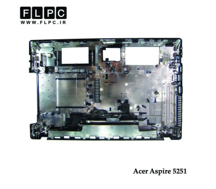 قاب کف لپ تاپ ایسر Acer Aspire 5251 _Cover D مشکی- رم ریدر سمت راست