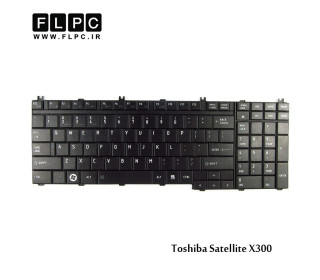 کیبورد لپ تاپ توشیبا Toshiba Satellite X300 Laptop Keyboard مشکی