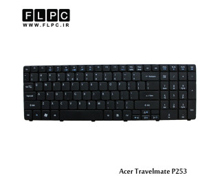 کیبورد لپ تاپ ایسر P253 مشکی Acer Travelmate P253 Laptop Keyboard
