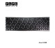 کیبورد لپ تاپ ایسوس X540 مشکی-اینتر کوچک-بدون فریم Asus X540 Laptop Keyboard