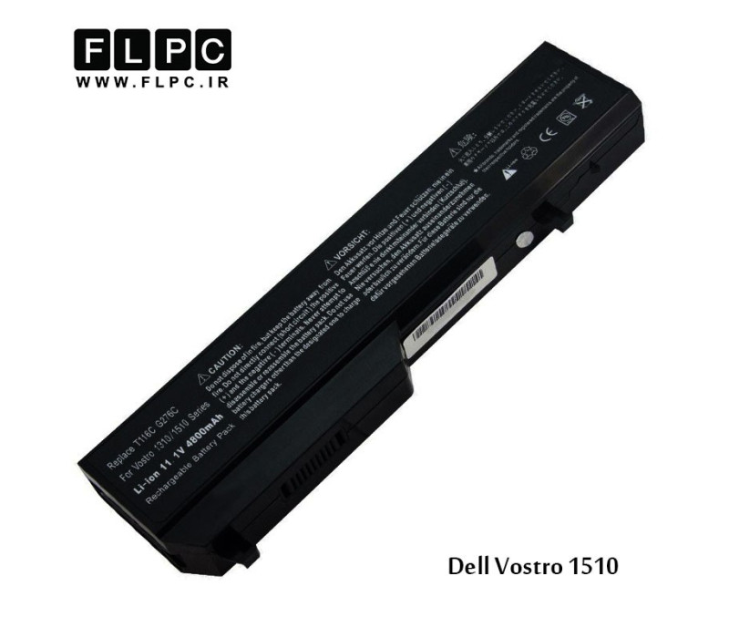 باطری لپ تاپ دل Dell Vostro 1510 Laptop Battery _6cell
