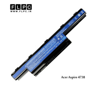 باطری لپ تاپ ایسر 4738 مشکی Acer Aspire 4738 Laptop Battery - 6cell