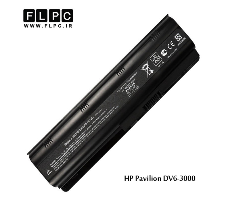 باطری لپ تاپ اچ پی HP Laptop battery Pavilion DV6-3000 -6cell