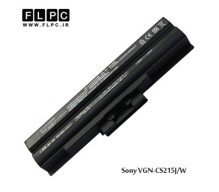 باطری لپ تاپ سونی VGN-CS215J/W مشکی Sony Vaio VGN-CS215J/W Laptop Battery - 6cell