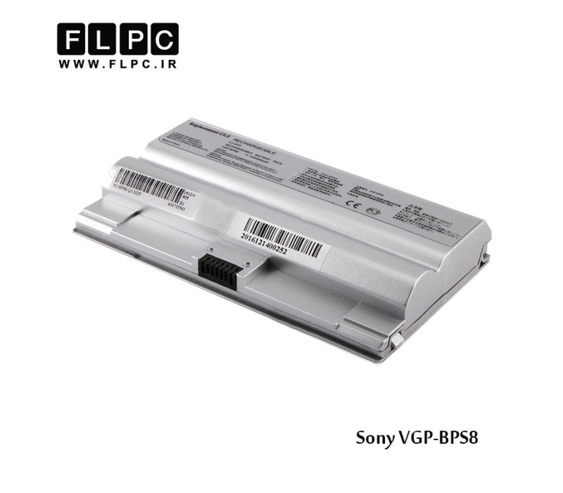 باطری لپ تاپ سونی Sony battery VGP-BPS8 Silver - 6cell 