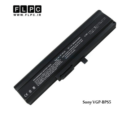 باطری لپ تاپ سونی Sony battery VGP-BPS5 Black - 6cell 