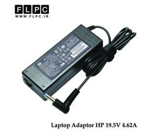 آداپتور لپ تاپ اچ پی 19.5 ولت 4.62 آمپر سر فیش آبی HP 19.5V 4.62A Laptop Adaptor Blue Tip