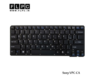 کیبورد لپ تاپ سونی Sony VPC-CA Laptop Keyboard مشکی-اینتر کوچک-بدون فریم