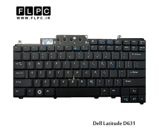 کیبورد لپ تاپ دل D631 بدون موس Dell Latitude D631 Laptop Keyboard
