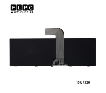 کیبورد لپ تاپ دل 7520 مشکی-بافریم Dell Inspiron 7520 Laptop Keyboard