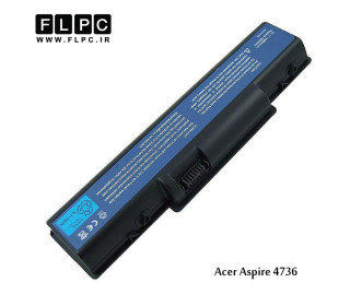 باطری لپ تاپ ایسر 4736 مشکی Acer aspire 4736 Laptop Battery - 6cell