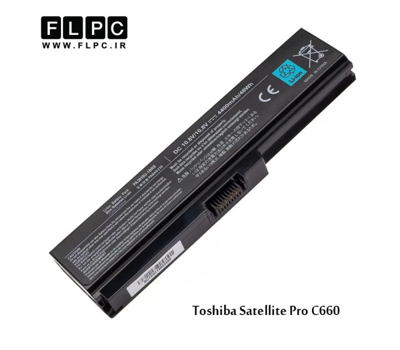 باطری لپ تاپ توشیبا Toshiba laptop battery Sattelite C660 -6cell