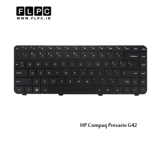 کیبورد لپ تاپ اچ پی HP Compaq Presario G42 Laptop Keyboard مشکی
