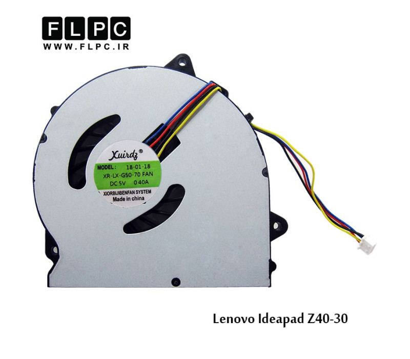 فن لپ تاپ لنوو Lenovo IdeaPad Z40-30 Laptop CPU Fan چهارسیم