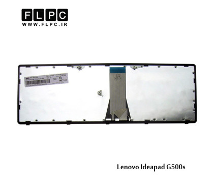 کیبورد لپ تاپ لنوو Lenovo laptop keyboard IdeaPad G500s مشکی-با فریم نقره ای