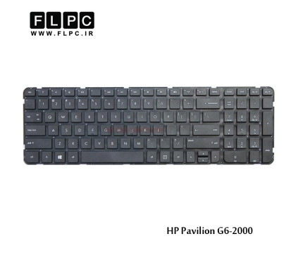 کیبورد لپ تاپ اچ پی G6-2000 مشکی - بدون فریم HP Pavilion G6-2000 Laptop Keyboard