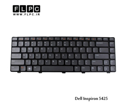 کیبورد لپ تاپ دل 5425 مشکی-بافریم Dell Inspiron 5425 Laptop Keyboard