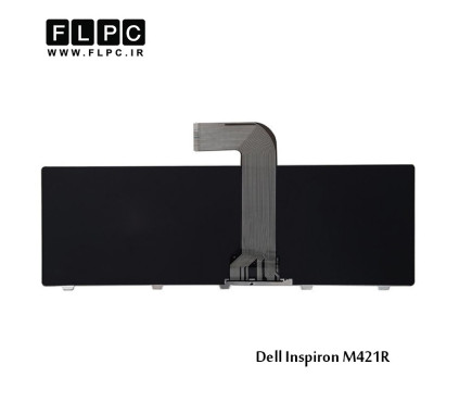 کیبورد لپ تاپ دل M421R مشکی-بافریم Dell Inspiron M421R Laptop Keyboard