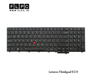 کیبورد لپ تاپ لنوو E531 مشکی-با موس-با فریم Lenovo Thinkpad E531 Laptop Keyboard
