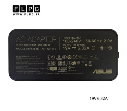 آداپتور لپ تاپ ایسوس Asus laptop adaptor 19V-6.32A Slim