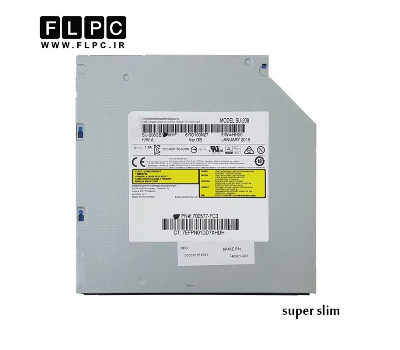 دی وی دی رایتر لپ تاپ سوپر اسلیم Sata Superslim DVD drive