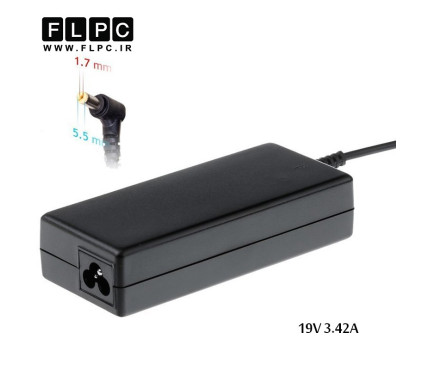 آداپتور لپ تاپ ایسر 19 ولت 3.42 آمپر Acer Laptop Adaptor 19V 3.42A 65W