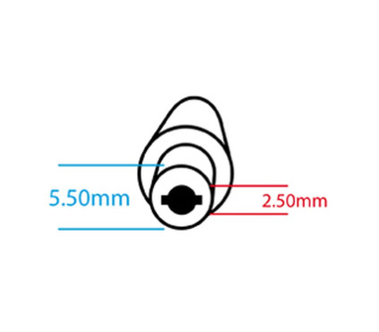 آداپتور لپ تاپ توشیبا Toshiba 19V 3.42A Org Plus _5.5*2.5