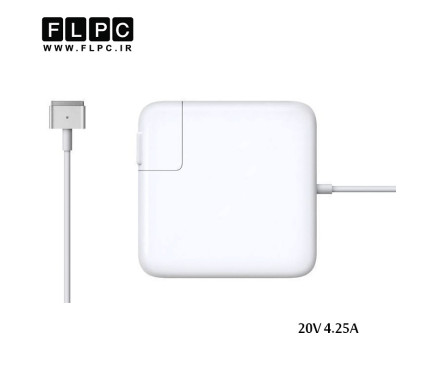 آداپتور لپ تاپ اپل مگ سیف 2 20V 4.25a با پک Apple Magsafe2 20V 4.25a 85W Laptop Adaptor