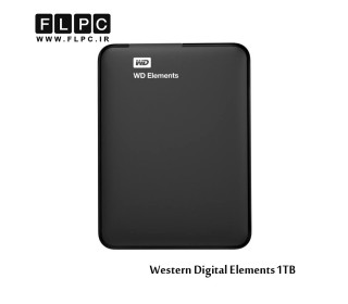 هارد اکسترنال وسترن دیجیتال مدل Elements ظرفیت 1 ترابایت