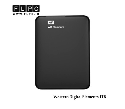 هارد اکسترنال وسترن دیجیتال مدل Elements ظرفیت 1 ترابایت